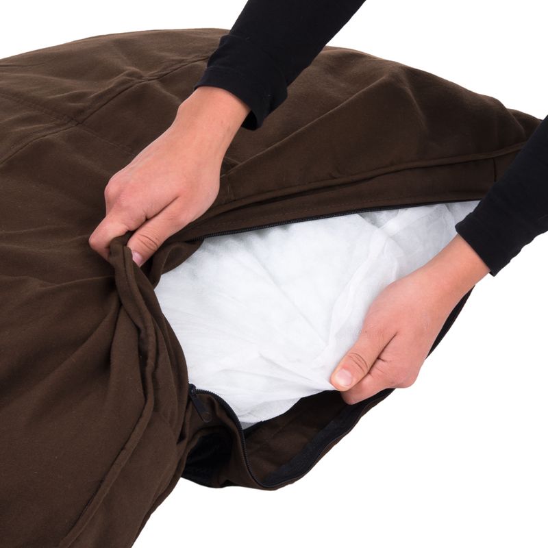 Cosy Mocha Brown Dog Mattress approx. 90 x 59 x 8 cm (L x W x H)