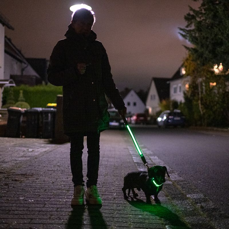 Nomad Tales Spirit USB LED Lead - Neon Yellow & Grey 120cm Length, 25mm Width