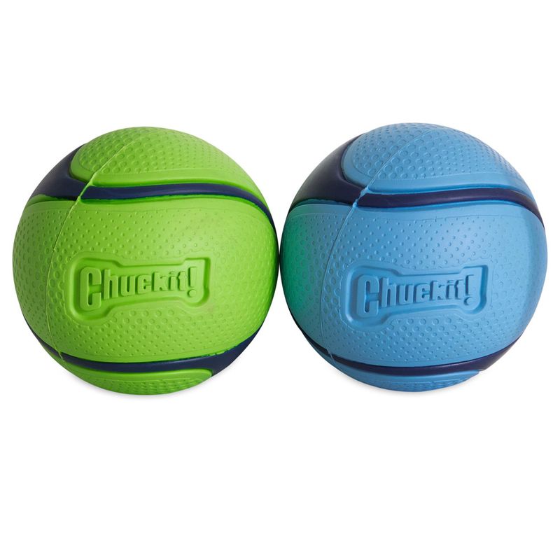 Chuckit! Sniff Fetch Ball Duo Pack Size M: 2 x approx. 6.5cm (W)