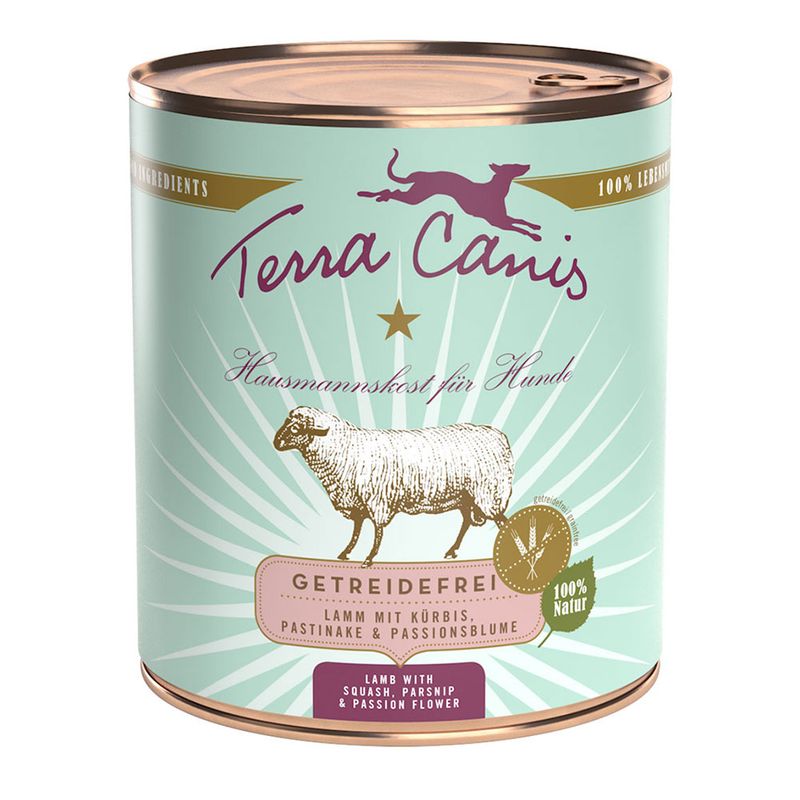 Terra Canis Grain-Free 6 x 800g Duck with Squash, Strawberries & Elderberries