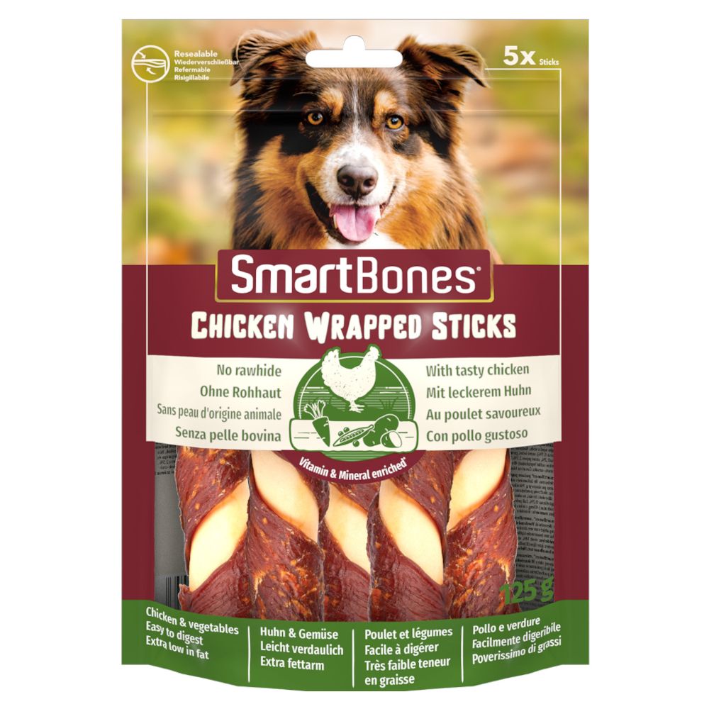 SmartBones Wrapped Sticks Chicken 5 Sticks