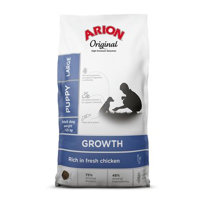 Arion Original Growth Large Breed Chicken 12kg