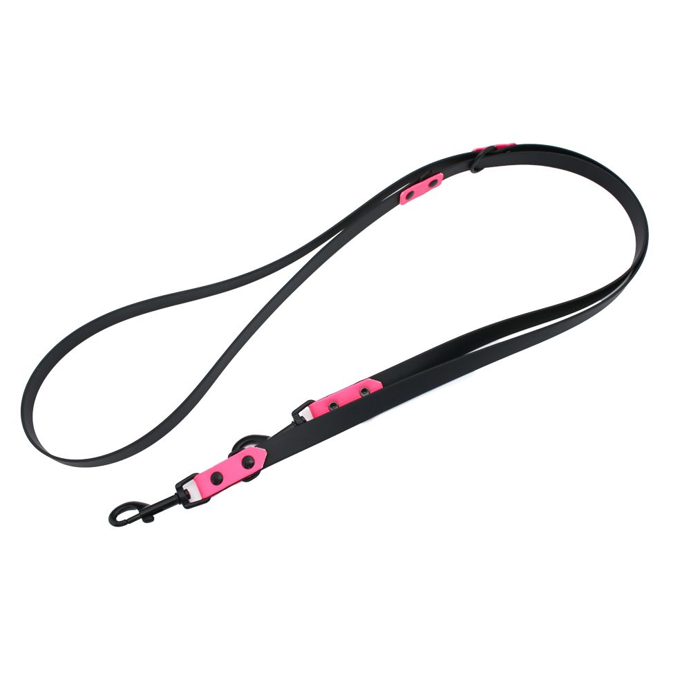 Heim Riveted Lead - Black / Pink 240cm long, 19mm wide
