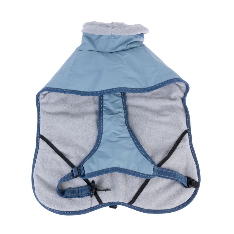 Nomad Tales Bloom Dog Coat - Sky Blue approx. 35cm (Back Length)