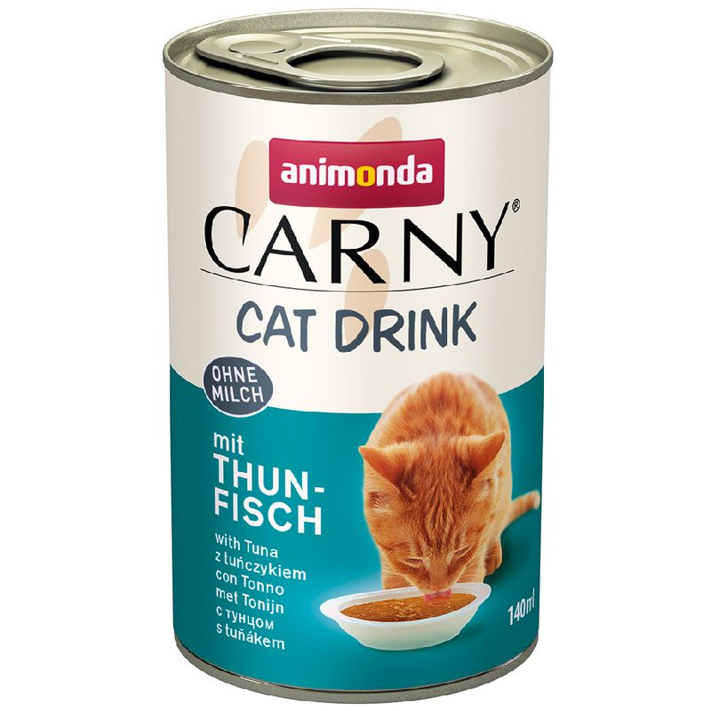 animonda Carny Cat Drink 8 x 140ml Mixed Pack (Chicken & Tuna)