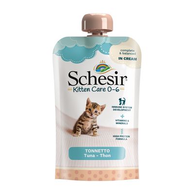 Schesir Kitten in Cream 10 x 150g Chicken