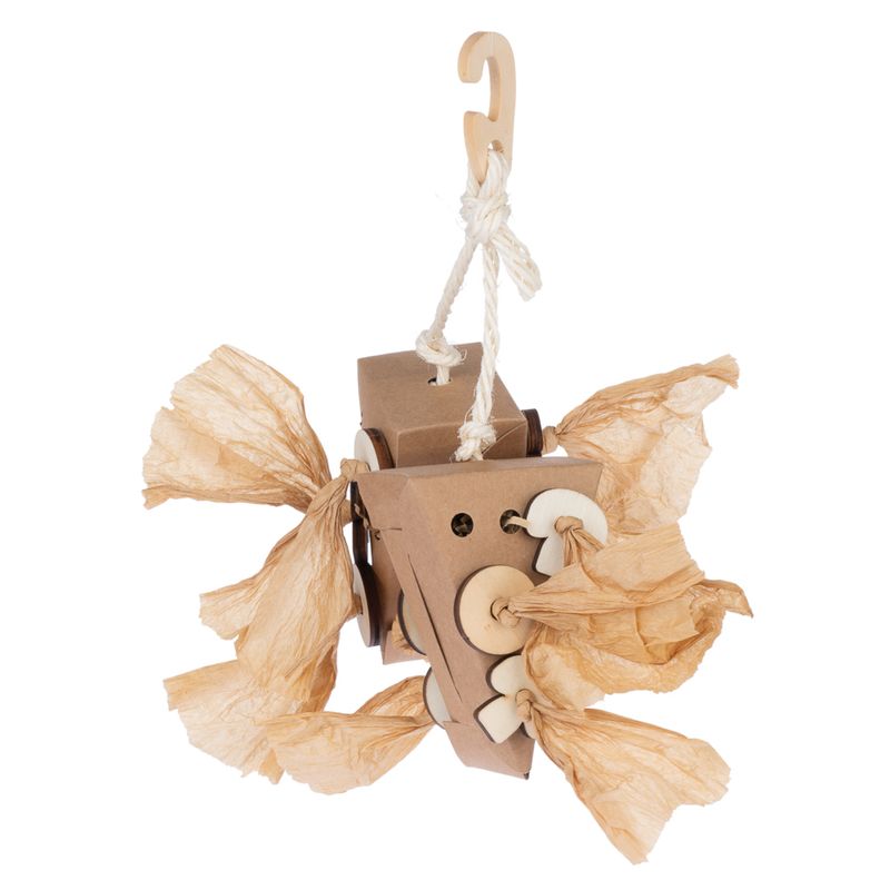 TIAKI Pizza Box Bird Toy 1 Toy