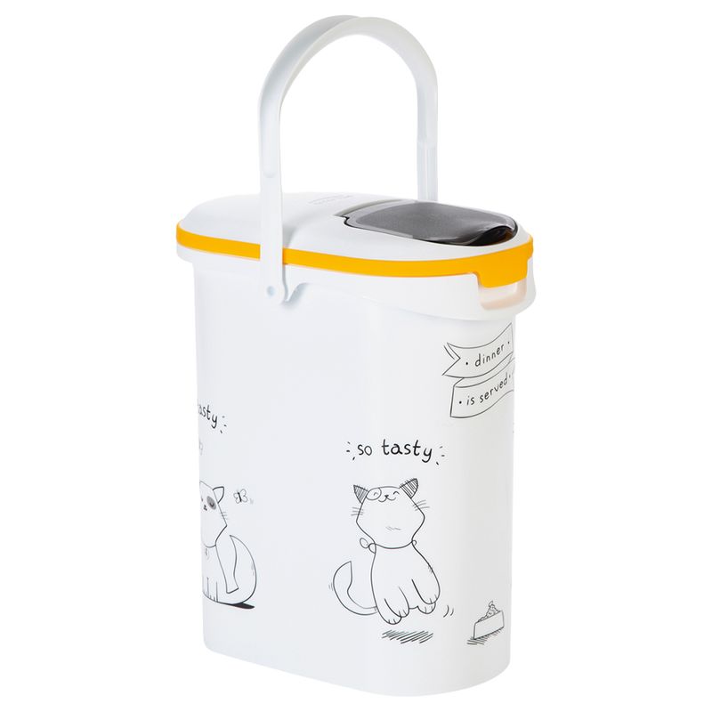 Curver Cat Silhouette Dry Cat Food Container 12kg capacity