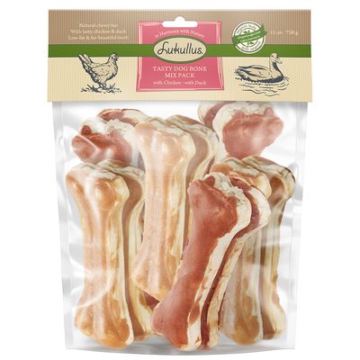 Lukullus Dog Bones Big Pack 750g Chicken 5cm