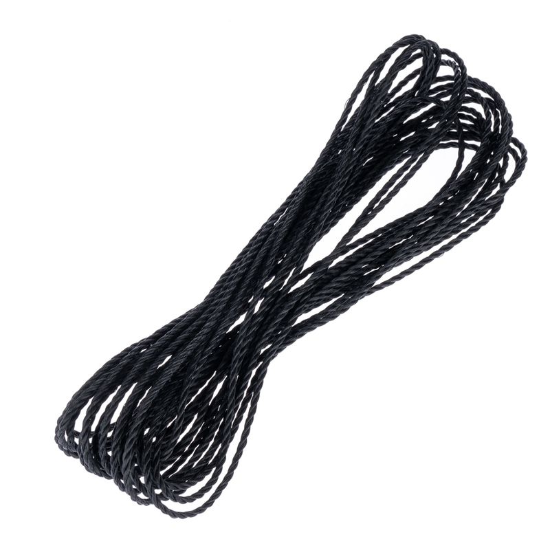 TIAKI Cat Safety Net with Wire Reinforcement - Black 2 x 1.5 m