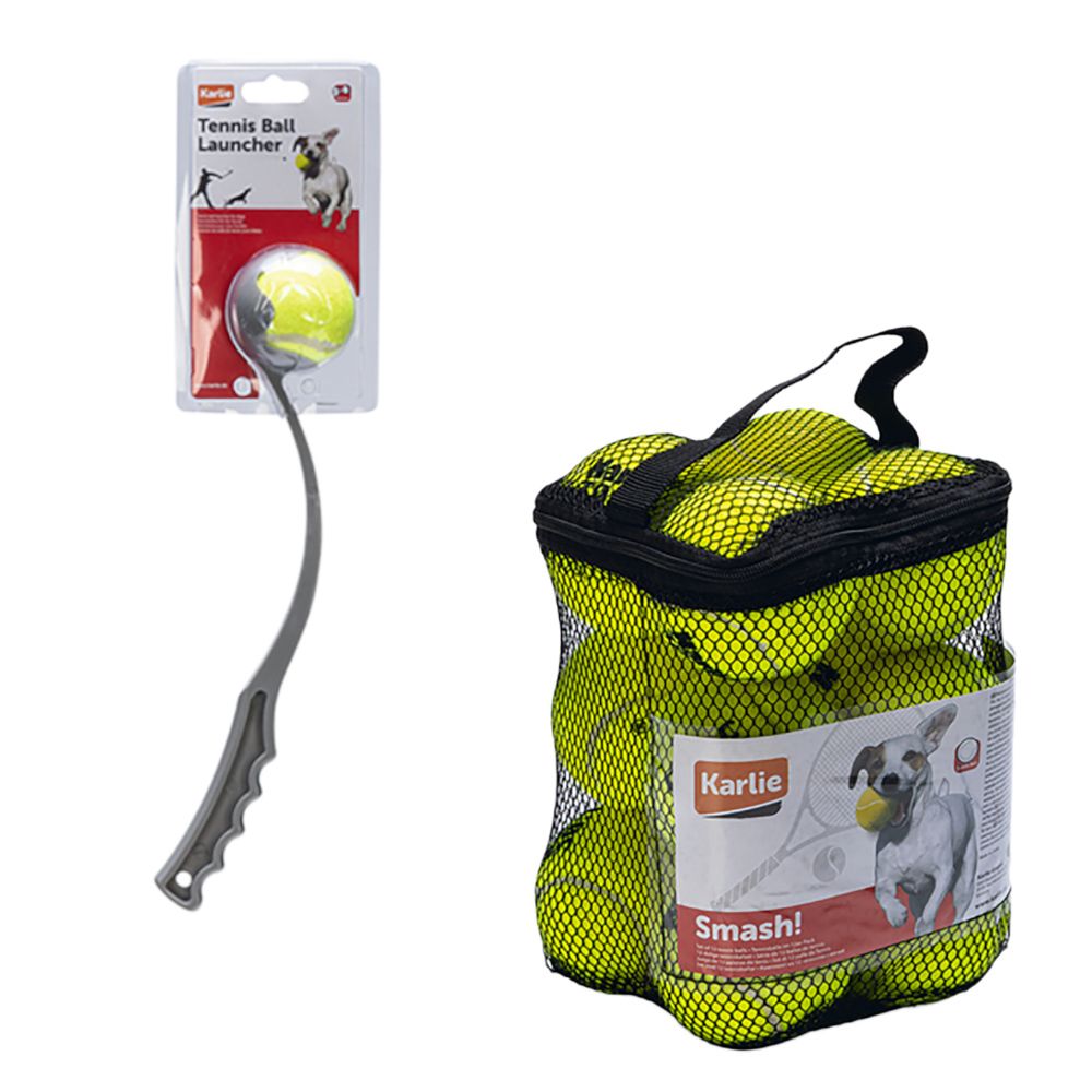 Karlie Tennis Ball Thrower Ball Thrower & 1 Ball