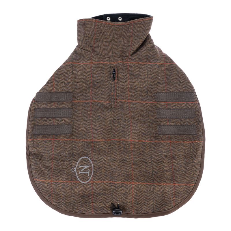Nomad Tales Bloom Tartan Dog Coat Back length: approx. 35cm