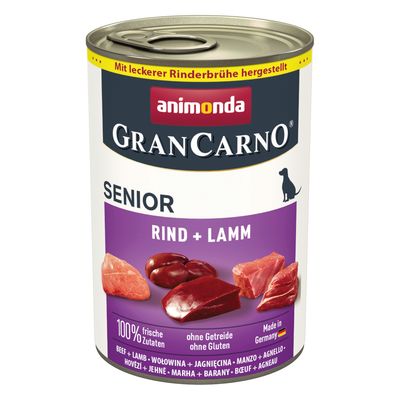 animonda GranCarno Original Senior 6 x 400g Beef & Lamb