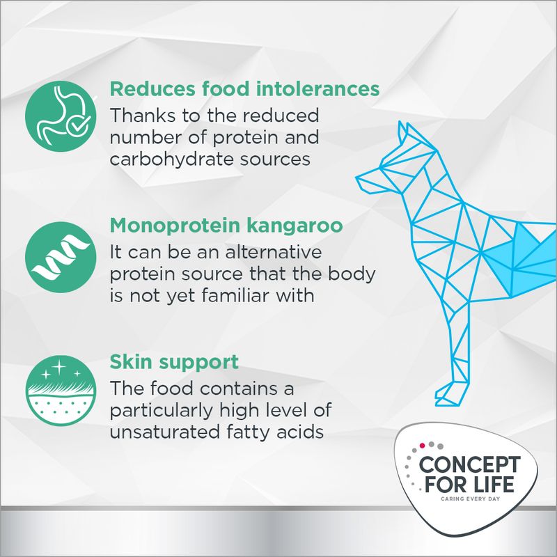 Concept for Life Veterinary Diet Hypoallergenic - Kangaroo 6 x 400g