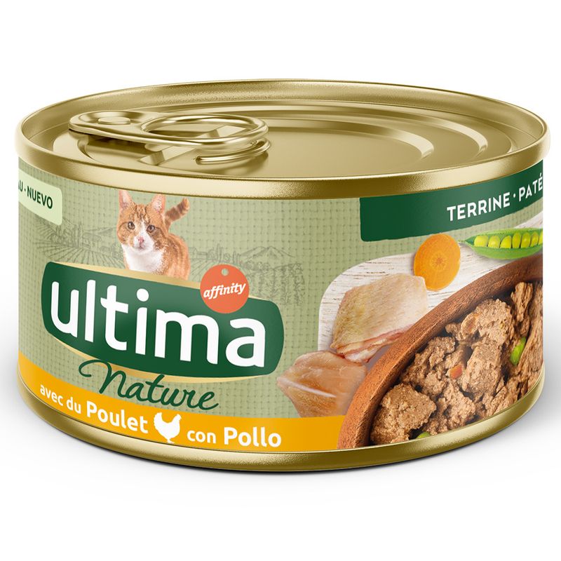 18 x 85g Ultima Nature Paté Wet Cat Food - 14 + 4 Free! * Salmon (18 x 85g)