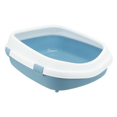 Trixie Primo XXL Cat Litter Tray Blue/ white