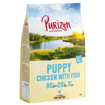 Purizon Puppy Chicken with Fish – Grain-free 12kg