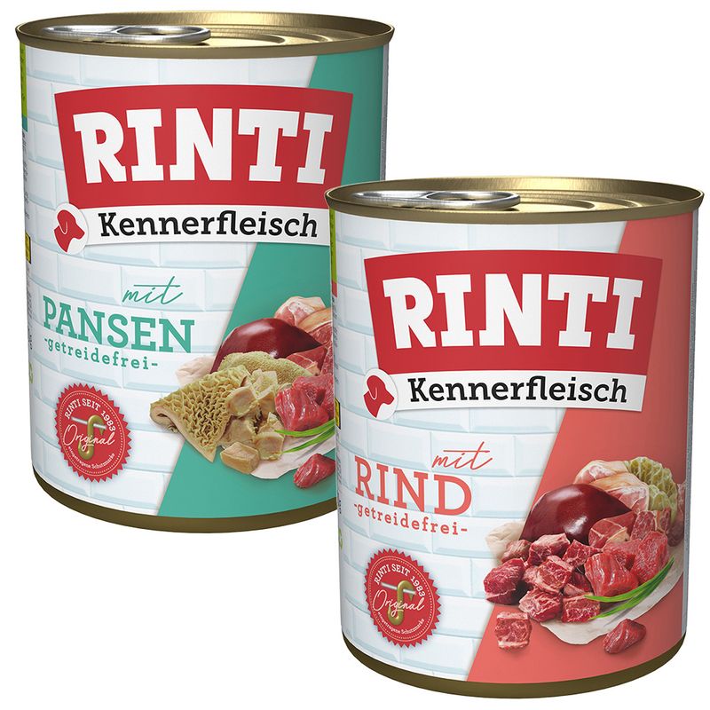 Saver Pack RINTI Kennerfleisch 12 x 800 g Horse