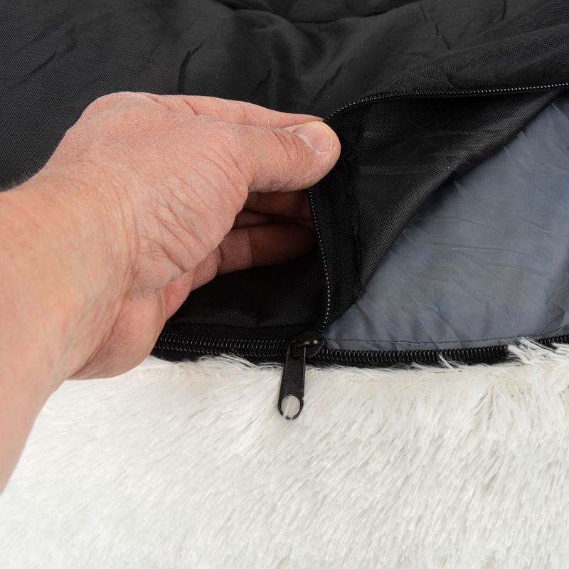 Flocke Dog Bed Grey Replacement Cover (90cm diameter)