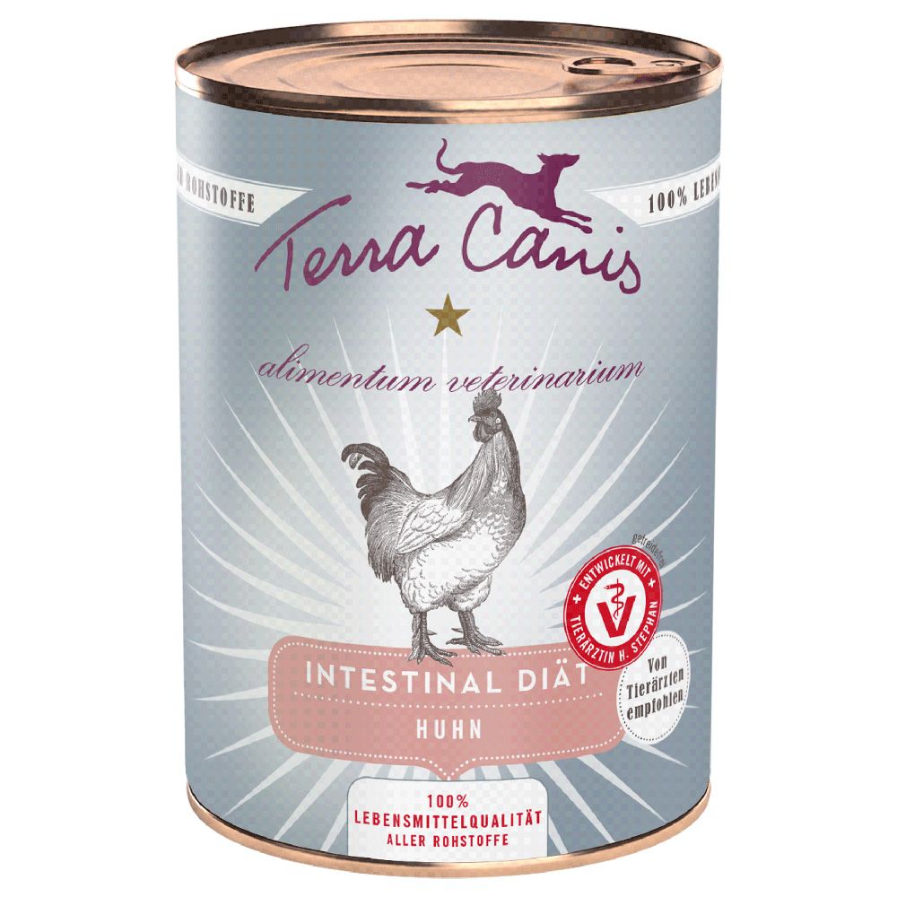 Saver Pack Terra Canis Alimentum Veterinarium Intestinal 12 x 400 g Chicken
