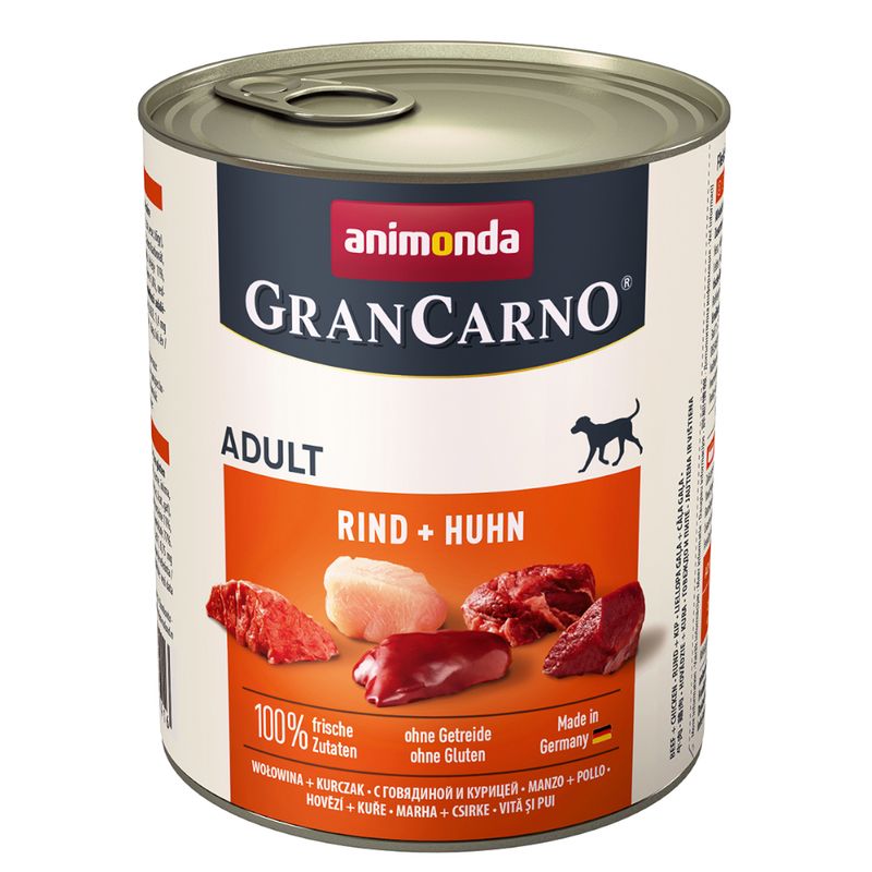 animonda GranCarno Original Adult 6 x 800g Multi-Meat Cocktail