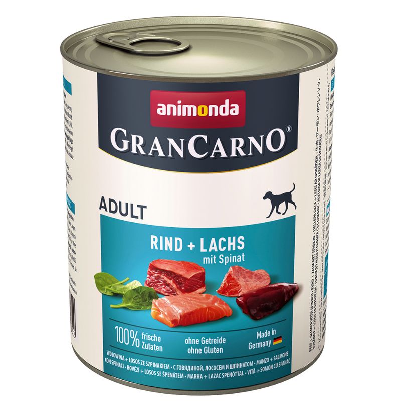 animonda GranCarno Original Adult 6 x 800 g Mix package 3 (3 varieties)