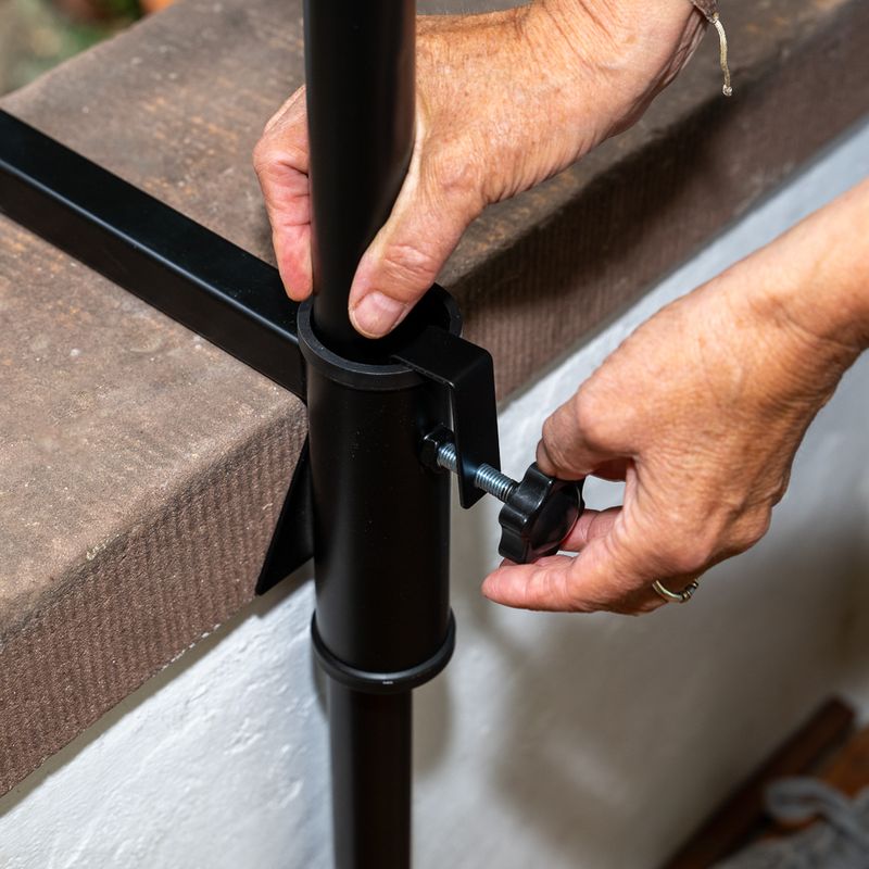 TIAKI Wall Clamp for Telescopic Poles Wall Clamp