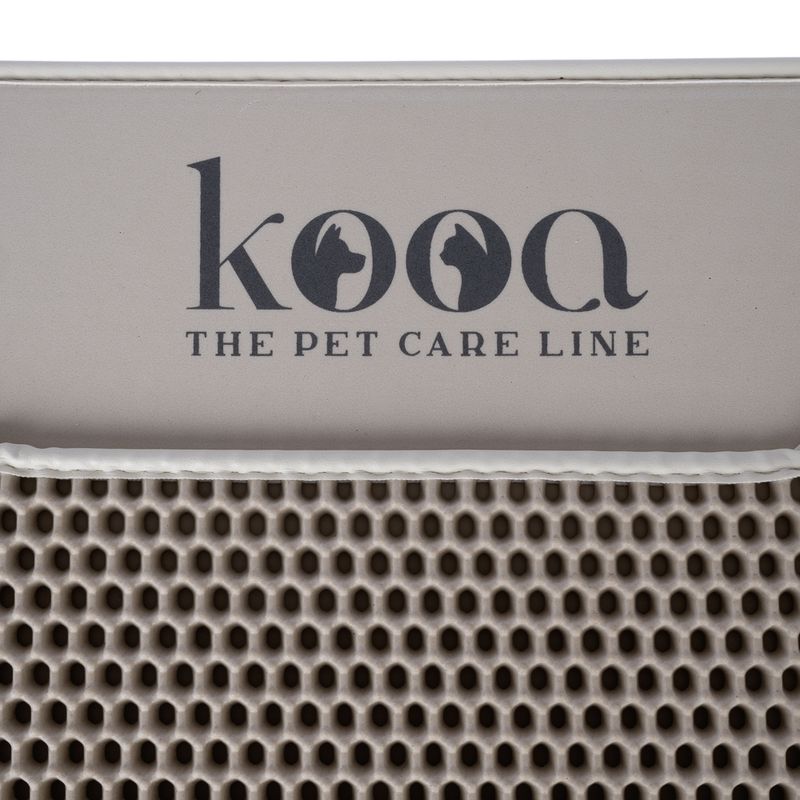 kooa double-layer cat litter mat marshmallow