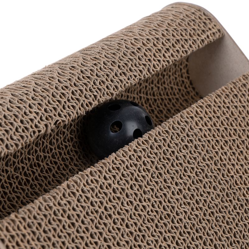 Modern Living Oviedo Triangular Scratcher approx. 27 x 24 x 39.5cm (L x W x H)