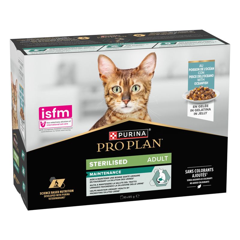 PURINA PRO PLAN Sterilised Adult Maintenance 10 x 85g Turkey