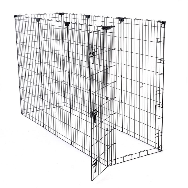 TIAKI High Metal Puppy Pen 8 panels each 61 x 106cm (W x H)