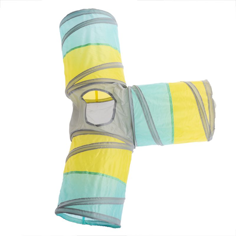 TIAKI Rocket Cat Tunnel in T-Shape diameter 25 x (L) 120 cm