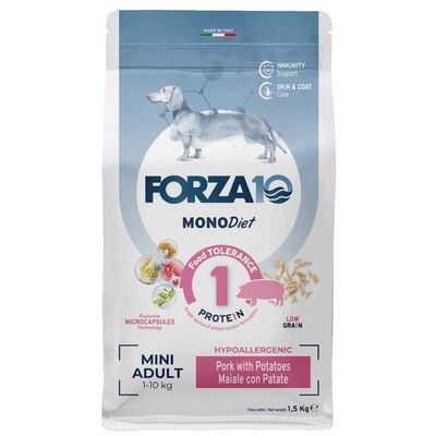 Forza10 Mini Diet Low Grain with Pork & Potato 1.5kg