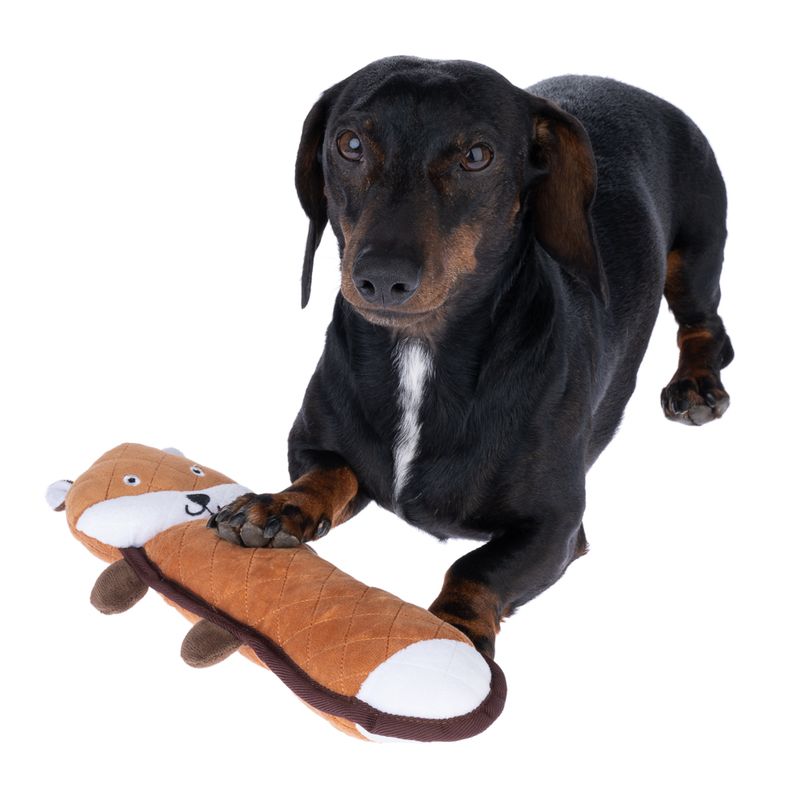 TIAKI dog toy flat fox 1 Toy