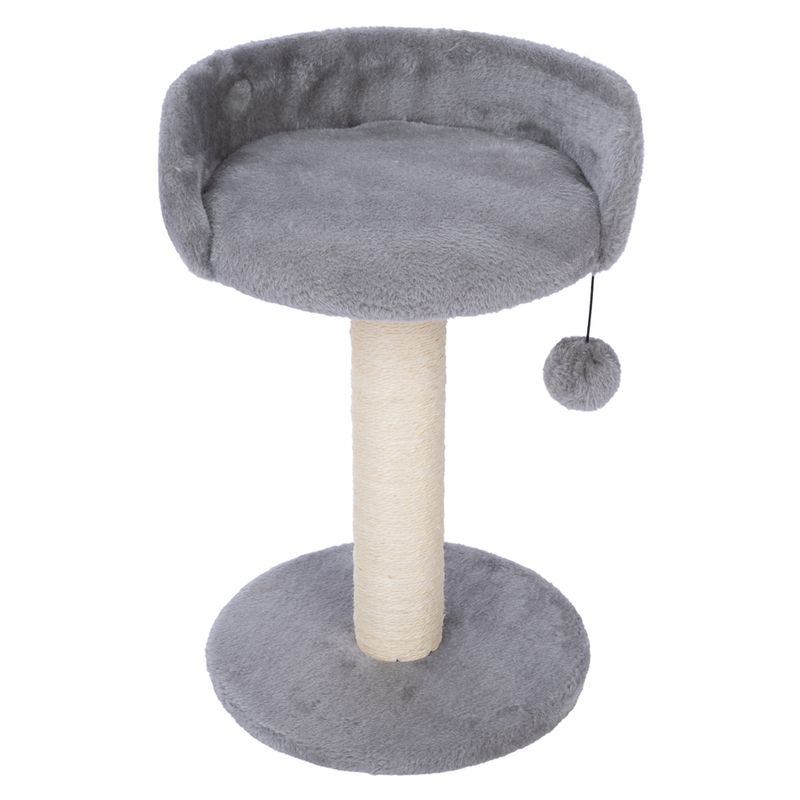 zooplus Basics Scratching Tree - X-Small Grey