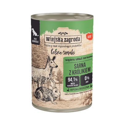 Wiejska Zagroda Dog Saver Pack 36 x 400g Puppy Lamb
