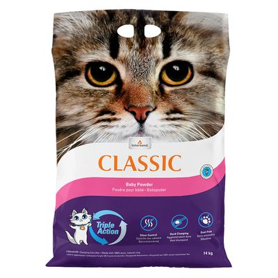 Intersand Classic Baby Powder Scented Cat Litter 7kg