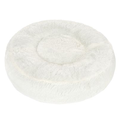 Fluffy Dog Bed Beige 65 x (H) 20cm