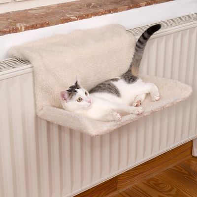 Relax Radiator Bed Sheepskin white