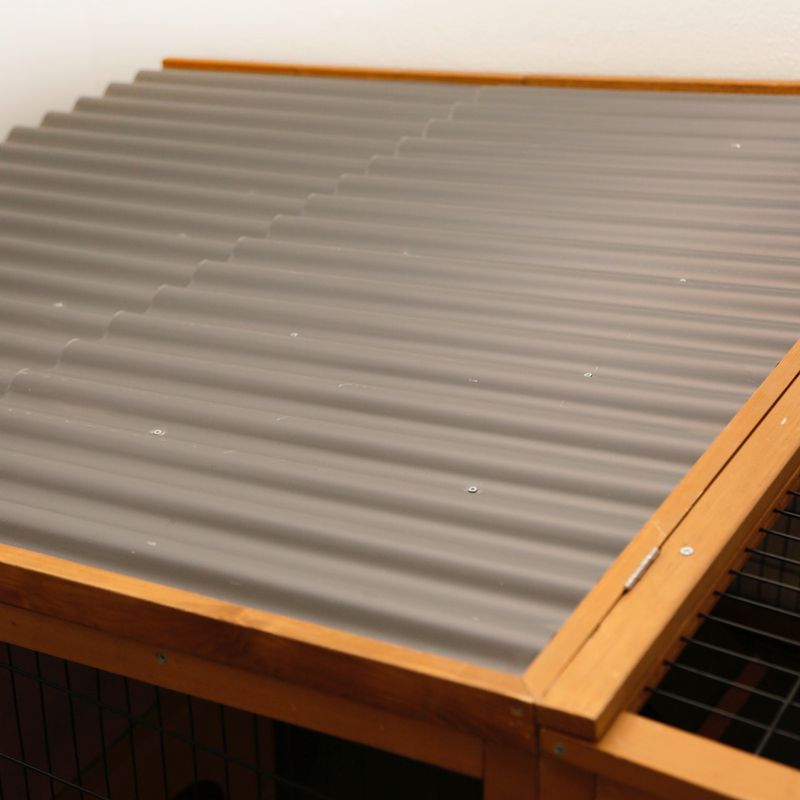 Kerbl Pet Free-Range Enclosure with Plastic Roof & Escape Barrier 220 x 115 x 75cm (L x W x H)