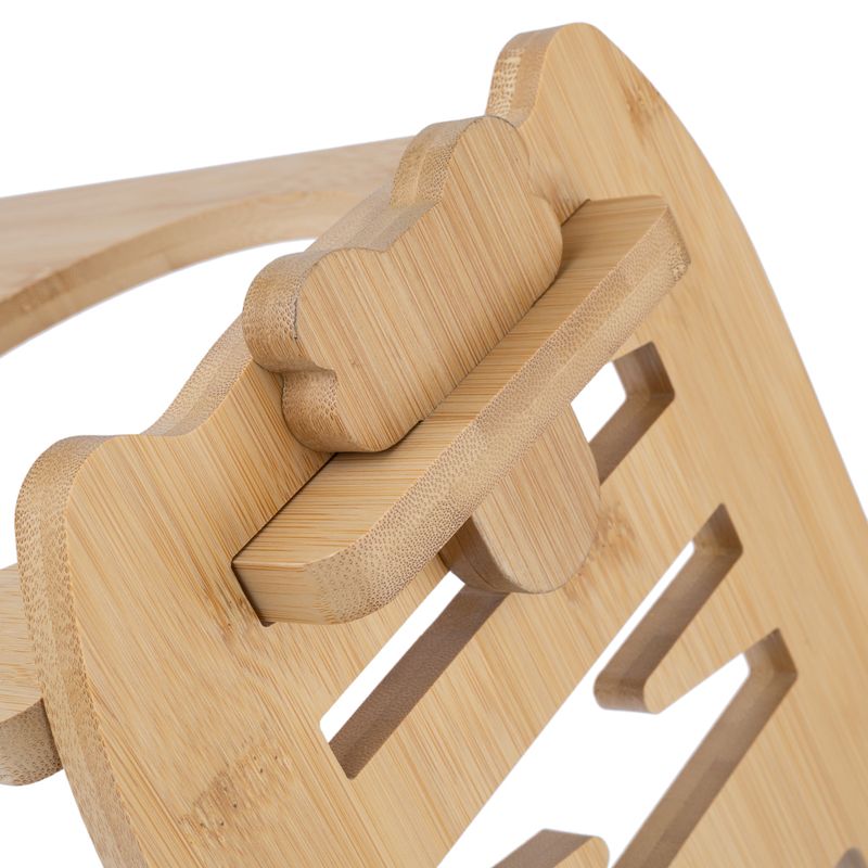 Modern Living Ubud Double Bowl with Bamboo Stand 550ml