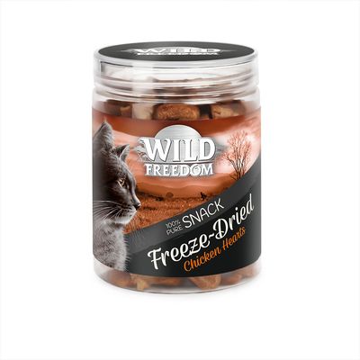 Wild Freedom Freeze-Dried Snacks Chicken Hearts 45g