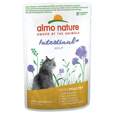 Almo Nature Holistic Intestinal Help Pouches 70g Poultry & Fish (6 x 70g)