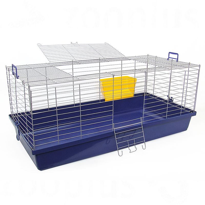 Skyline Maxi XXL Small Pet Cage Dark Blue: 119 x 59 x 47 cm (L x W x H)