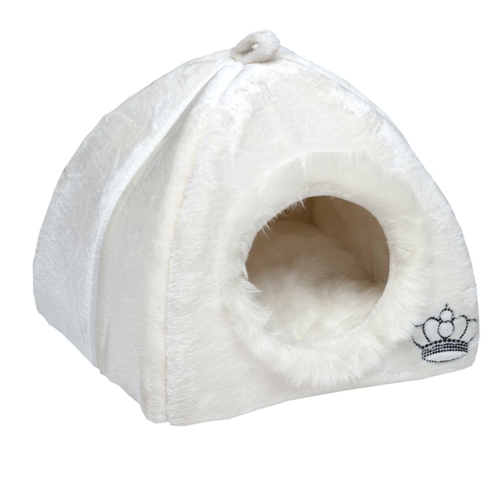 Royal Pet Den - White 45 x 45 x 45 cm (L x W x H)