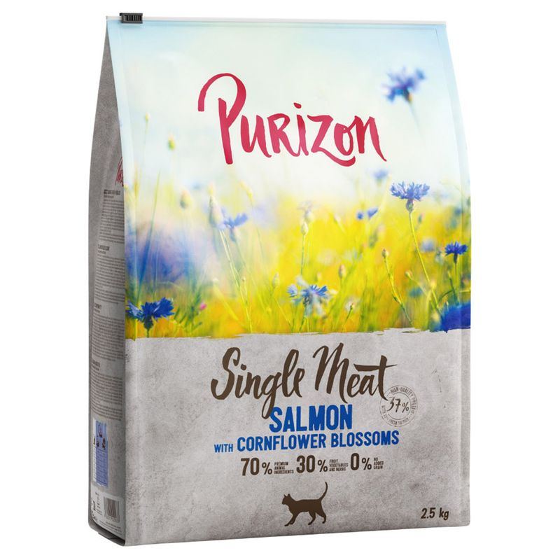 Purizon Single Meat Salmon with Cornflower Blossoms 400g