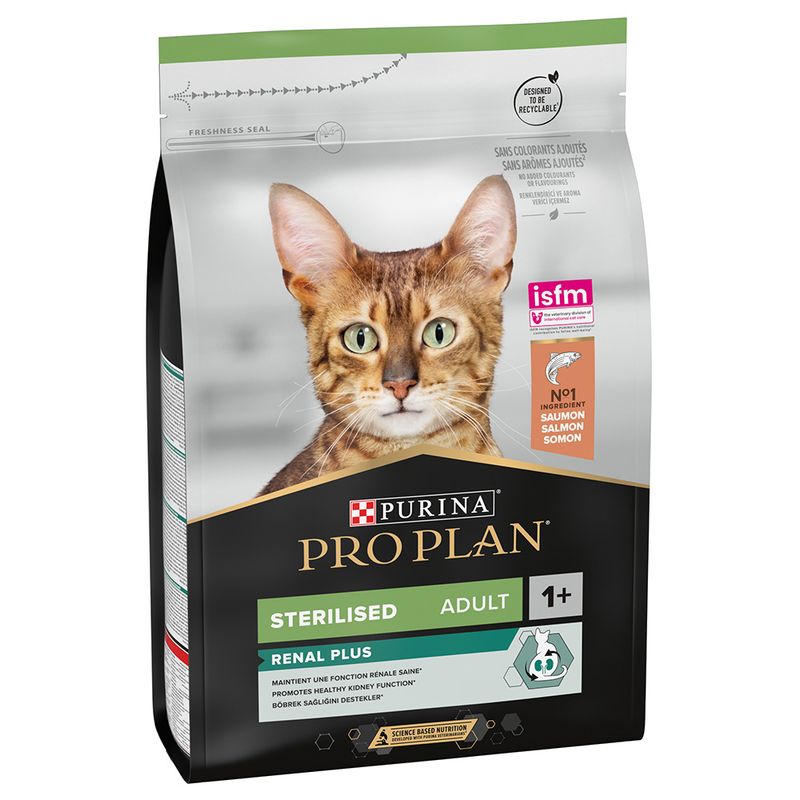 PURINA PRO PLAN Sterilised Adult Renal Plus - Salmon 3kg