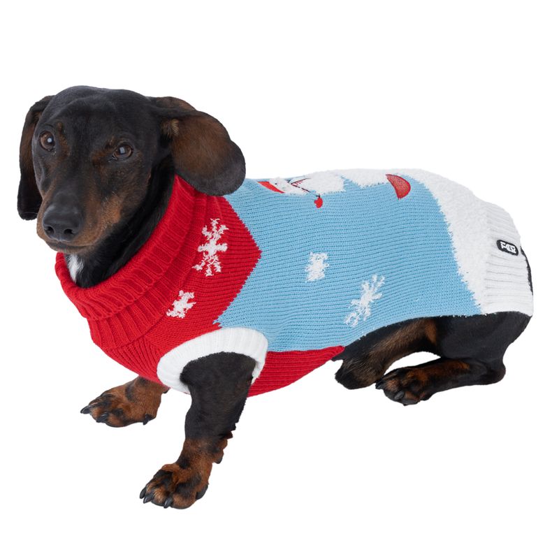 TIAKI Snowman Dog Jumper approx. 40 cm back length