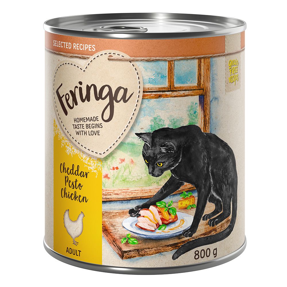 Feringa Selected Recipes 6 x 800g Meat Loaf with Carrots & Peas