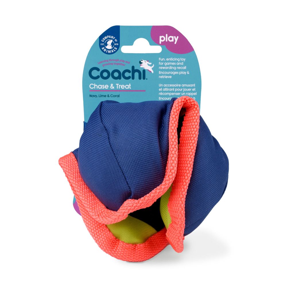 Coachi Dog Toy Chase & Treat 13cm (W)